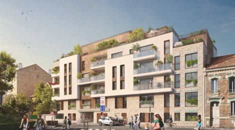 Programme immobilier neuf 30 RUE D'ISSY - Vanves : Résidence studio–T5 avec cadre contemporain et confort optimisé proche des commodités (92170) - Référence : 6253