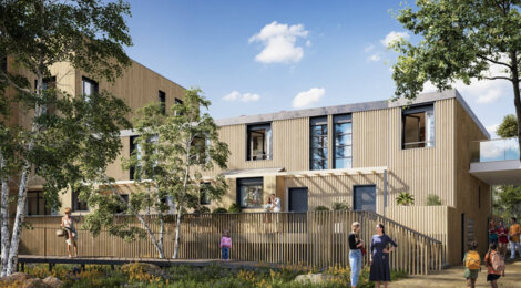 Programme immobilier neuf L'APARTÉ - Vigneux-sur-Seine : logements neufs sécurisés et verdoyants proche des commodités (91270) - Référence : 14954