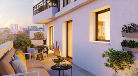 Programme immobilier neuf LE SAINT ROCH - Villejuif : logements neufs studio–T4 proche du métro et des commerces (94800) - Référence : 15750