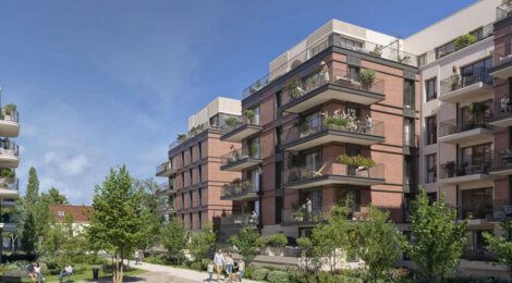 Programme immobilier neuf Evidence - Villeneuve-la-Garenne logements neufs Rive de Seine proche tram T1 (92390) - Référence : 17048