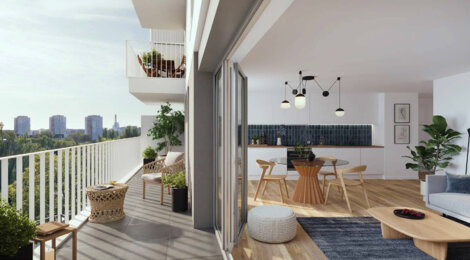 Programme immobilier neuf RIVE NATURE - Villeneuve-la-Garenne près place commerçante (92390) - Référence : 16139