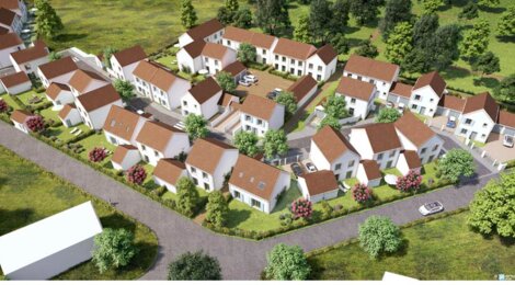 Programme immobilier neuf LES ALLÉES DE VILLENEUVE - Villeneuve-le-Comte : Résidence avec jardins et isolation RT 2012 proche des parcs d’attractions (77174) - Référence : 1746