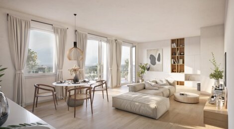 Programme immobilier neuf RÉSIDENCE DES COTEAUX - Villennes-sur-Seine : Résidence studio–T4 avec cadre résidentiel et confort optimisé proche des commodités (78670) - Référence : 14738
