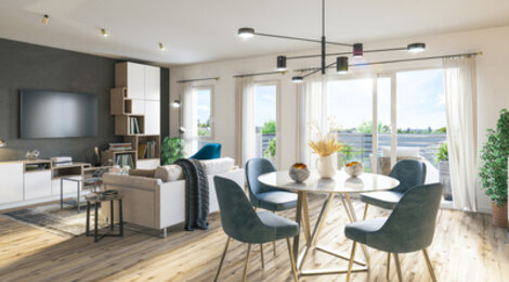Programme immobilier neuf MY PARISIS - Villeparisis : Résidence studio–T4 avec cadre moderne et confort optimisé proche des transports (77270) - Référence : 6287