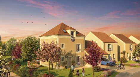 Programme immobilier neuf Les Jardins de Villevaudé - Villevaudé : logements neufs T4–T5 proche des commodités (77410) - Référence : 15924