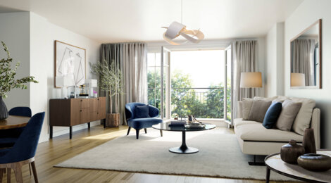 Programme immobilier neuf Les Jardins Leclerc - Villiers-sur-Marne à deux pas du RER E dans un quartier résidentiel (94350) - Référence : 16477