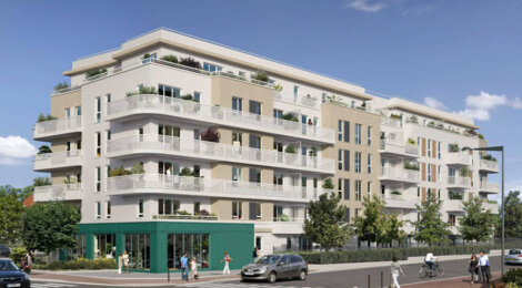 Programme immobilier neuf Les Allées des Tilleuls - Villiers-sur-Marne : Résidence studio–T4 avec cadre résidentiel et confort optimisé proche des commodités (94350) - Référence : 7154