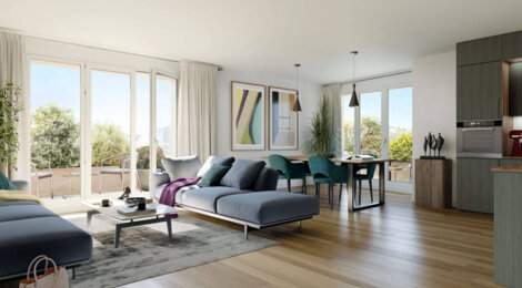 Programme immobilier neuf Les Allées des Tilleuls - Villiers-sur-Marne : Résidence studio–T4 avec cadre résidentiel et confort optimisé proche des commodités (94350) - Référence : 7154