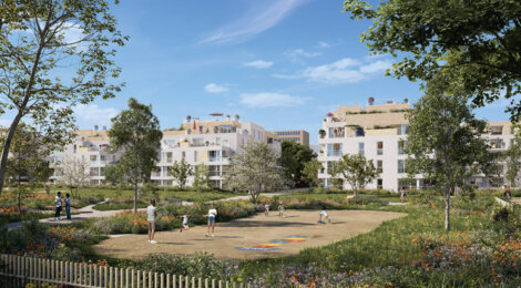 Programme immobilier neuf REGARDS SUR SEINE - Viry-Châtillon : logements neufs studio–T5 proche du RER D et d’un parc paysager (91170) - Référence : 15737