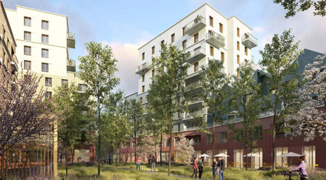 Programme immobilier neuf ORIGINE - Vitry-sur-Seine résidence proche du RER C (94400) - Référence : 17008