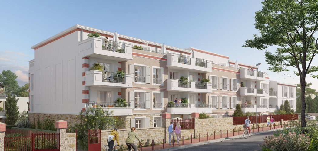 Programme immobilier neuf LES JARDINS DE GAIA - Achères à proximité de l’Hôtel de Ville (78260) - Référence : 9664