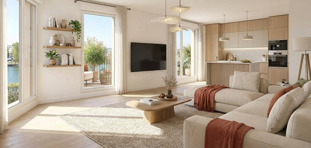 Programme immobilier neuf Reflets de Seine - Alfortville près du futur métro L15 (94140) - Référence : 13900