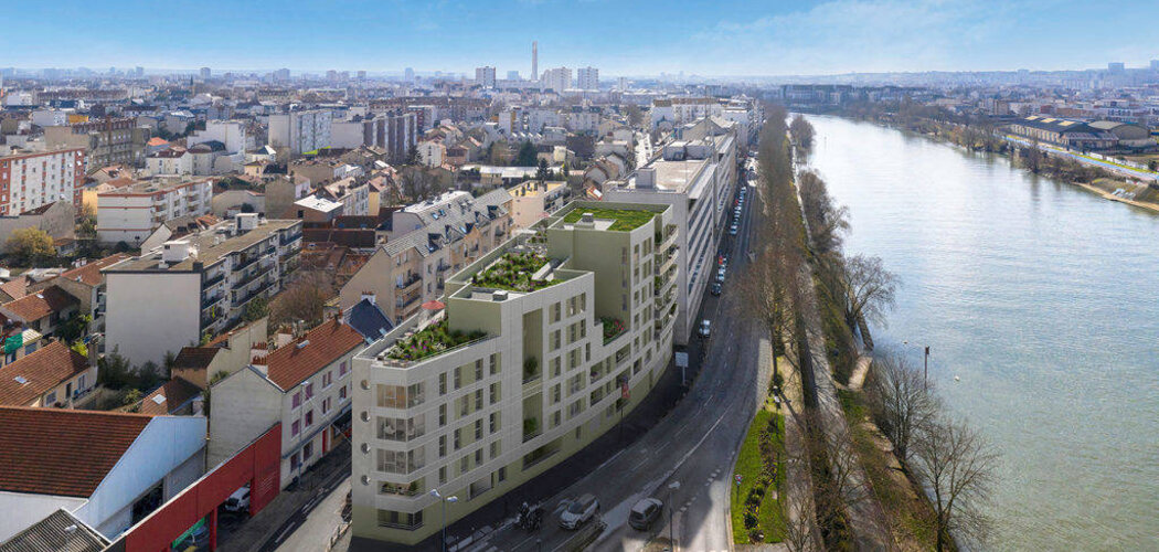 Programme immobilier neuf HORIZON SEINE - Alfortville : Résidence studio–T5 avec cadre résidentiel et confort optimisé proche des transports (94140) - Référence : 14505