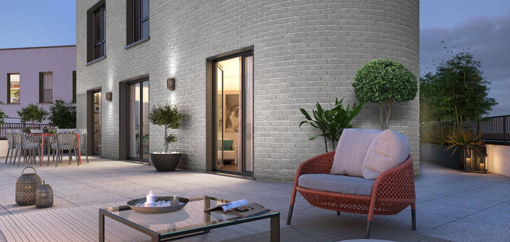 Programme immobilier neuf UNIVERT - Alfortville : Résidence studio–T5 avec cadre résidentiel et confort optimisé proche des transports (94140) - Référence : 14779