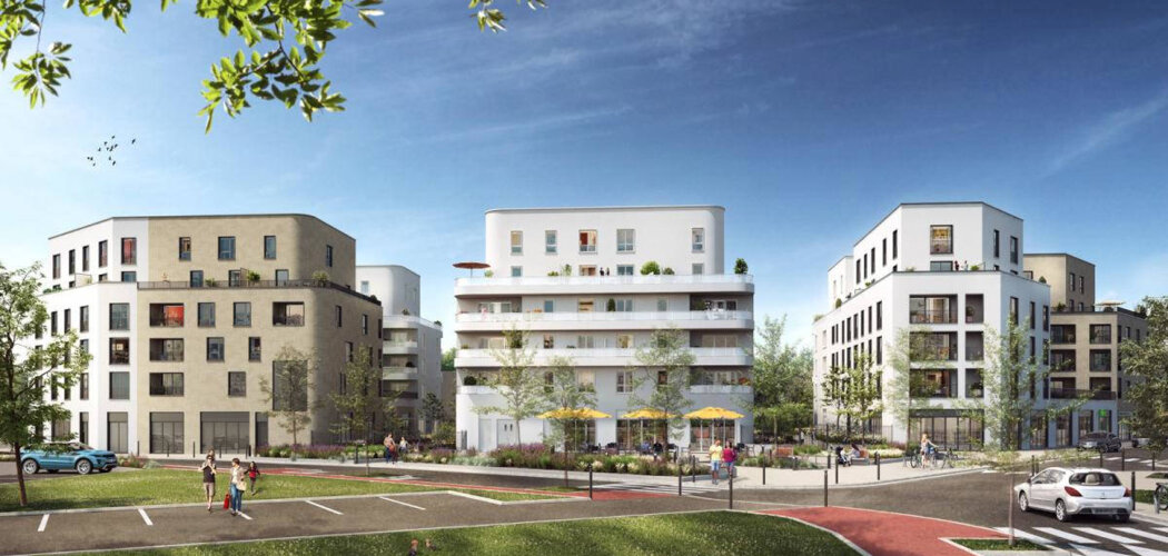 Programme immobilier neuf UNIVERT - Alfortville : Résidence studio–T5 avec cadre résidentiel et confort optimisé proche des transports (94140) - Référence : 14779