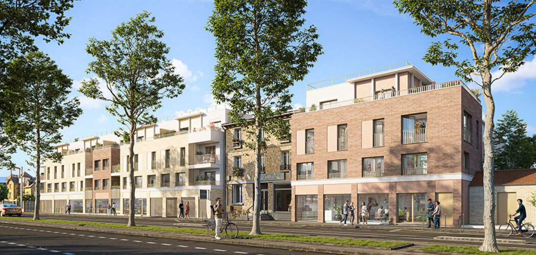 Programme immobilier neuf Beloria - Andrésy environnement calme proche gare et berges de Seine (78570) - Référence : 17161