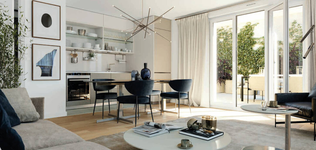 Programme immobilier neuf Les Cottages Léonard de Vinci - Antony : logements neufs sécurisés et verdoyants proche des transports (92160) - Référence : 15069