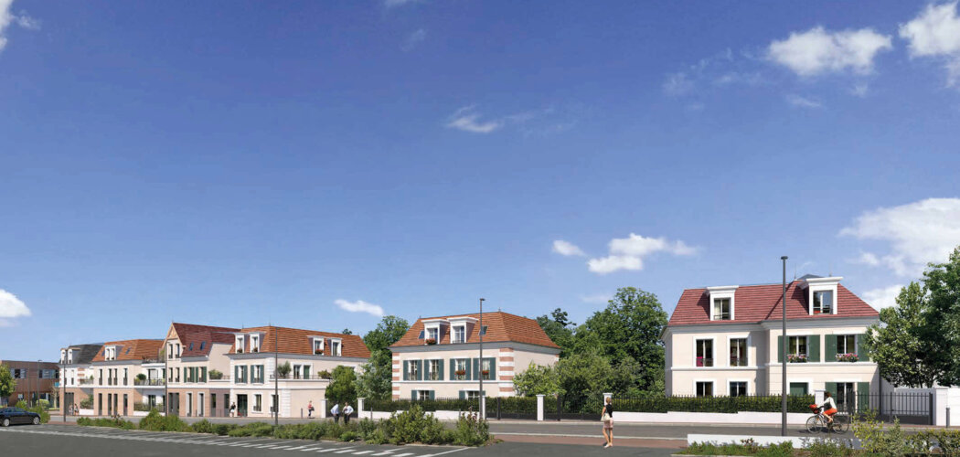 Programme immobilier neuf Les Cottages Léonard de Vinci - Antony : logements neufs sécurisés et verdoyants proche des transports (92160) - Référence : 15069
