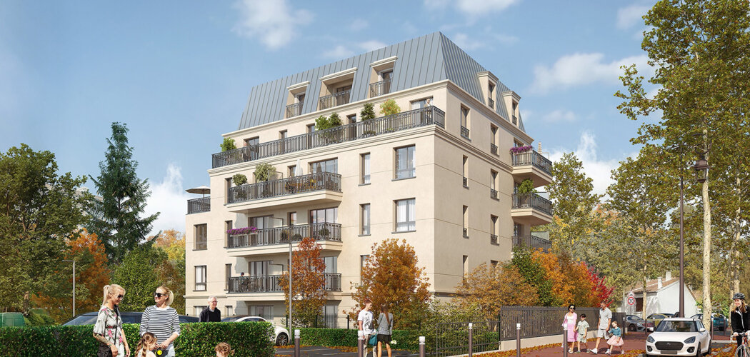 Programme immobilier neuf Villa Molière - Antony secteur résidentiel  à 9 minutes de la gare RER B (92160) - Référence : 13472