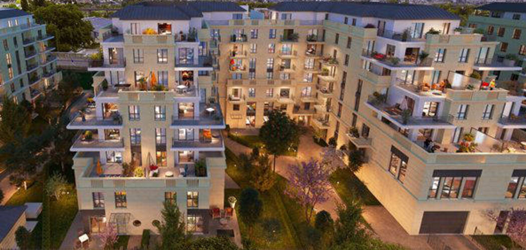 Programme immobilier neuf LES JARDINS BALZAC - Argenteuil : Résidence studio–T5 avec cadre verdoyant et confort optimisé proche des transports (95100) - Référence : 17144