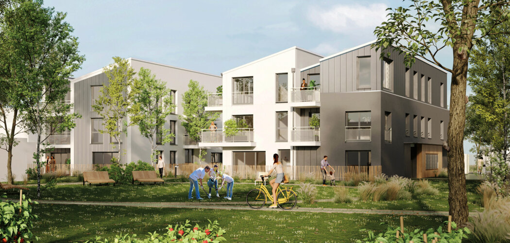 Programme immobilier neuf Embellie - Argenteuil secteur Val-Notre-Dame à 10 min en voiture du Tram T2 (95100) - Référence : 16778