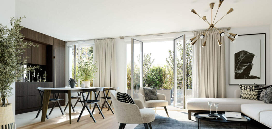 Programme immobilier neuf Villa des Arts II - Asnières-sur-Seine : Résidence studio–T4 avec cadre élégant et confort optimisé proche des transports (92600) - Référence : 6673