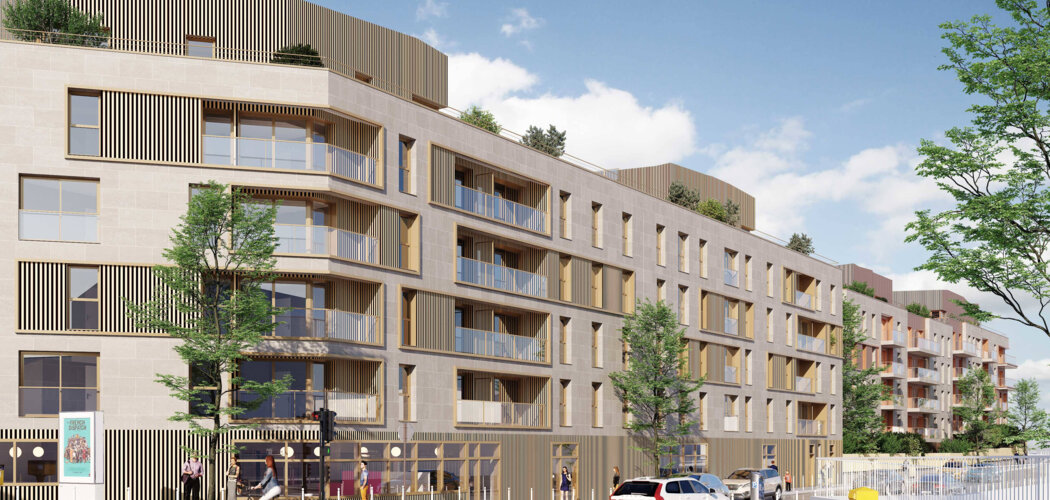 Programme immobilier neuf Le Clos des Vertus - Aubervilliers à deux pas du Canal de Saint-Denis (93300) - Référence : 16614