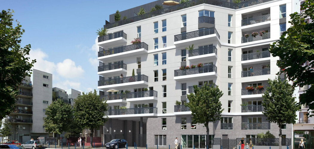 Programme immobilier neuf 62 Roosevelt - Aubervilliers à proximité du RER B (93300) - Référence : 14207