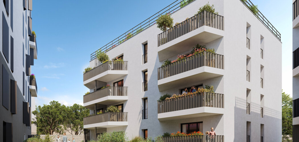 Programme immobilier neuf L’orée du canal - Aubervilliers aux portes de Paris proche du métro 12 (93300) - Référence : 16430