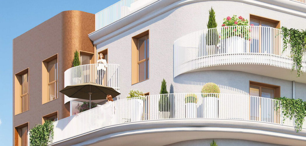 Programme immobilier neuf Icone (93) - Aubervilliers cadre de vie connecté proche métros M7 et M12 (93300) - Référence : 17010