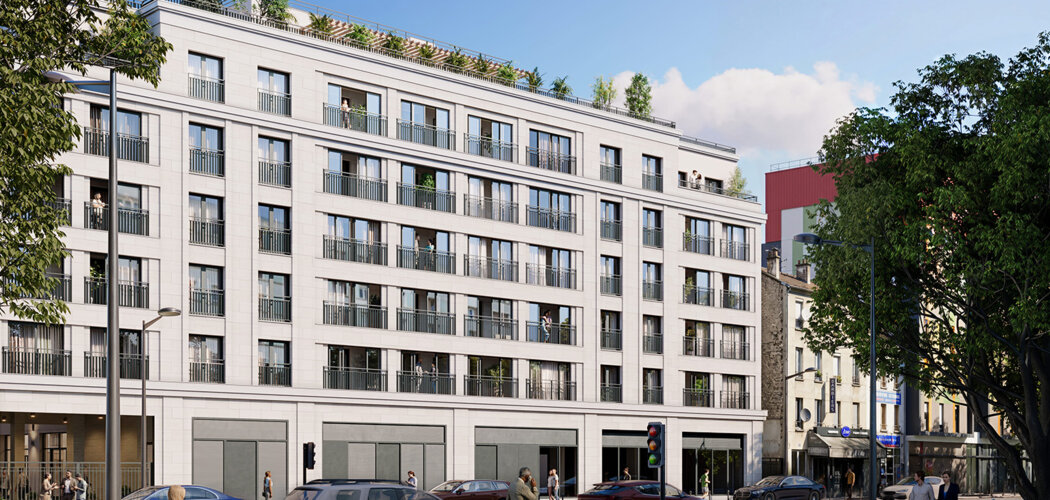 Programme immobilier neuf COUR PIVERT - Aubervilliers logements avec extérieur près de Fort d’Aubervilliers (93300) - Référence : 18115