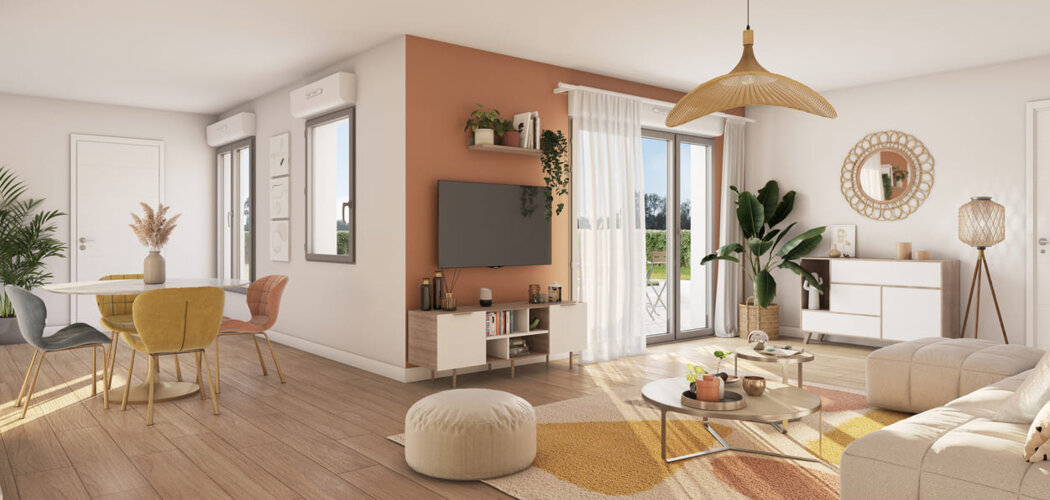 Programme immobilier neuf EQUINOXE - Aubervilliers : logements neufs du studio au T5 proche du RER B (93300) - Référence : 15847