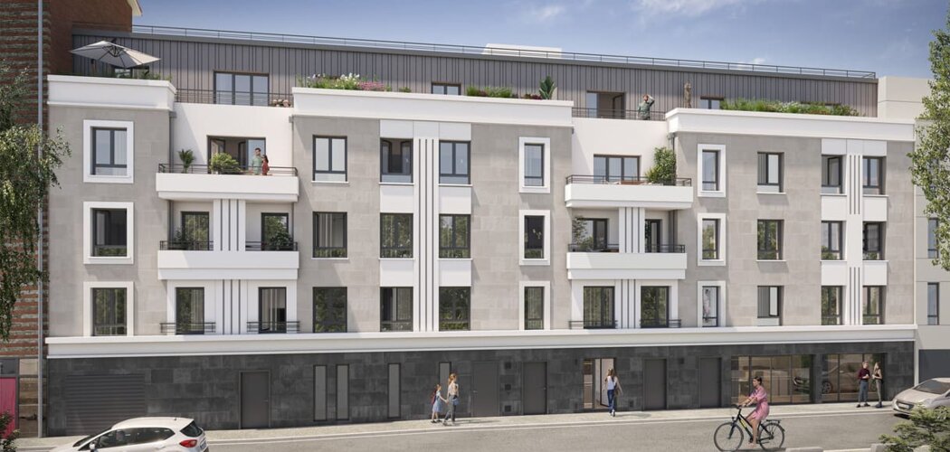 Programme immobilier neuf EQUINOXE - Aubervilliers : logements neufs du studio au T5 proche du RER B (93300) - Référence : 15847