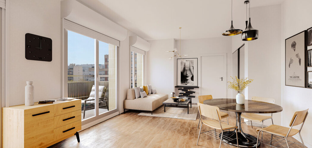 Programme immobilier neuf LES ATELIERS 63 - Aubervilliers : logements neufs écoresponsables dans une ancienne manufacture (93300) - Référence : 14859