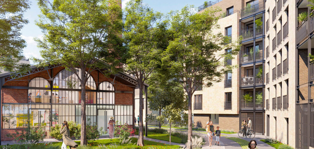 Programme immobilier neuf LES ATELIERS 63 - Aubervilliers : logements neufs écoresponsables dans une ancienne manufacture (93300) - Référence : 14859