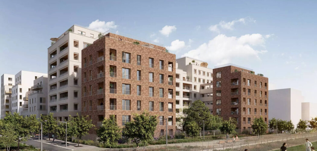 Programme immobilier neuf LES TERRASSES CLAUDEL - LES TERRASSES CLAUDEL - TR1 Collectifs Libre -  Aubervilliers : logements neufs sécurisés et verdoyants proche des transports (93300) - Référence : 15400