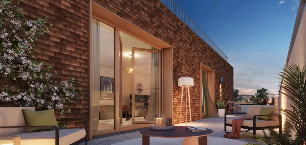 Programme immobilier neuf LES TERRASSES CLAUDEL - LES TERRASSES CLAUDEL - TR1 Collectifs Libre -  Aubervilliers : logements neufs sécurisés et verdoyants proche des transports (93300) - Référence : 15400
