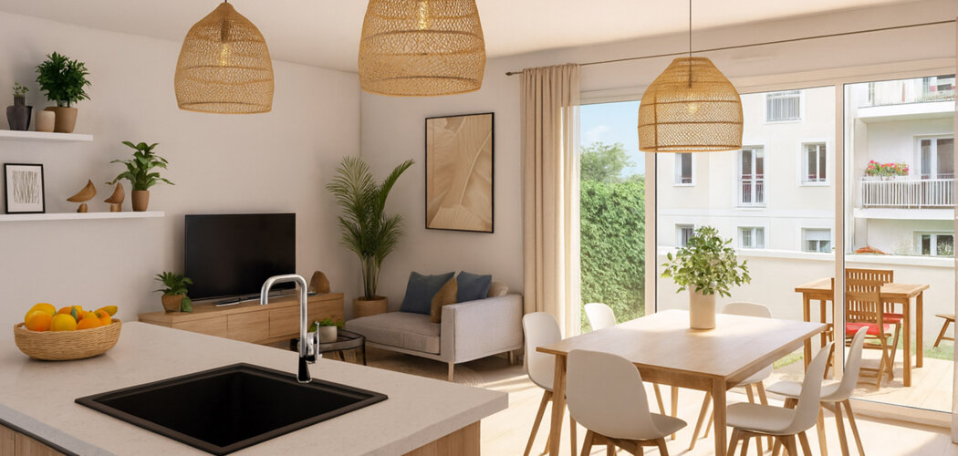 Programme immobilier neuf CARACTÈRE - Aubervilliers près du métro 7 (93300) - Référence : 16675