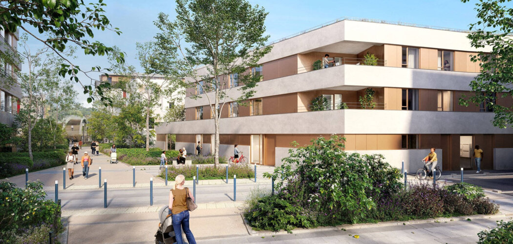 Programme immobilier neuf Les Rives du canal - Aubervilliers résidence neuve proche Plaine Saint-Denis (93300) - Référence : 16281