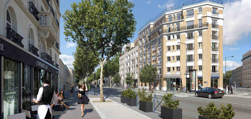 Programme immobilier neuf 54 République - Aubervilliers : Résidence studio–T4 avec cadre urbain et confort optimisé proche des commodités (93300) - Référence : 14464