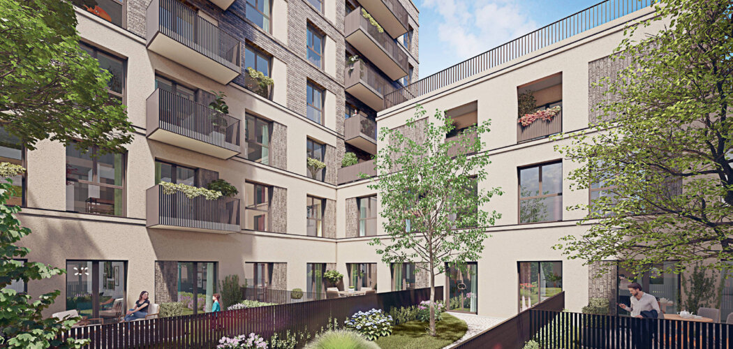 Programme immobilier neuf NEWART - Aulnay-sous-Bois quartier de la Rose des Vents proche futur métro 16 (93600) - Référence : 12323