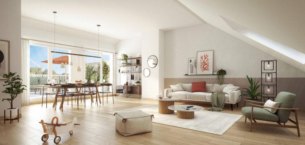 Programme immobilier neuf Les Dryades - Avon : Résidence studio–T5 avec cadre résidentiel et confort optimisé proche des transports (77210) - Référence : 6976