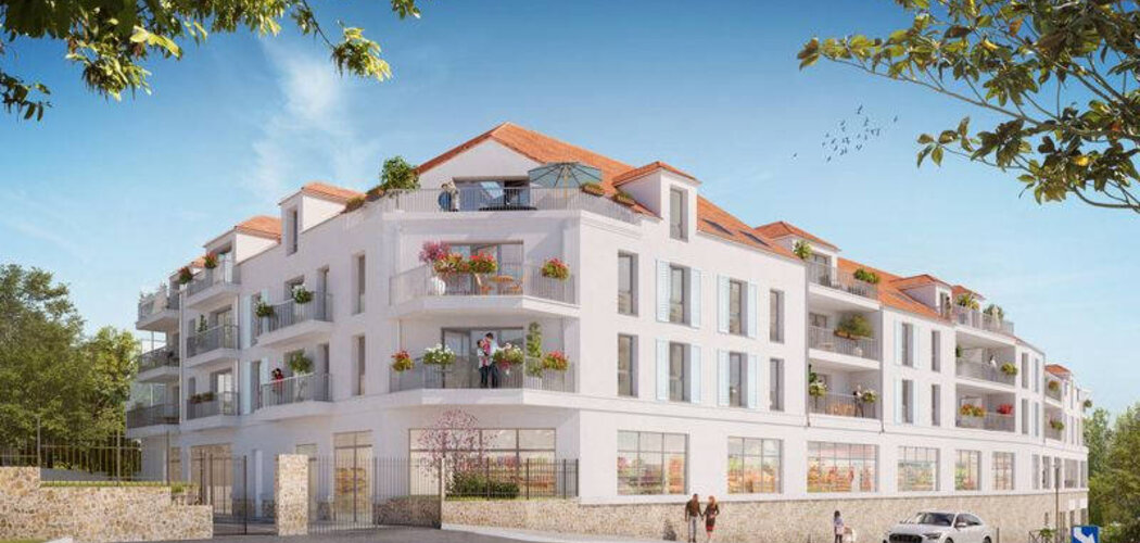Programme immobilier neuf Les Dryades - Avon : Résidence studio–T5 avec cadre résidentiel et confort optimisé proche des transports (77210) - Référence : 6976