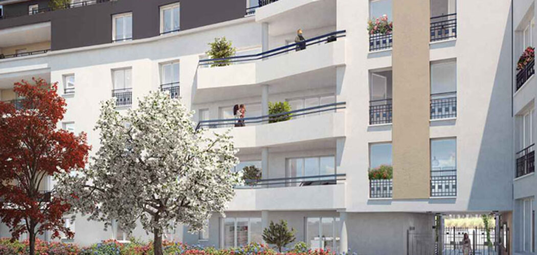 Programme immobilier neuf Natur&Vous - Bagnolet des appartements avec balcons et terrasses (93170) - Référence : 17970