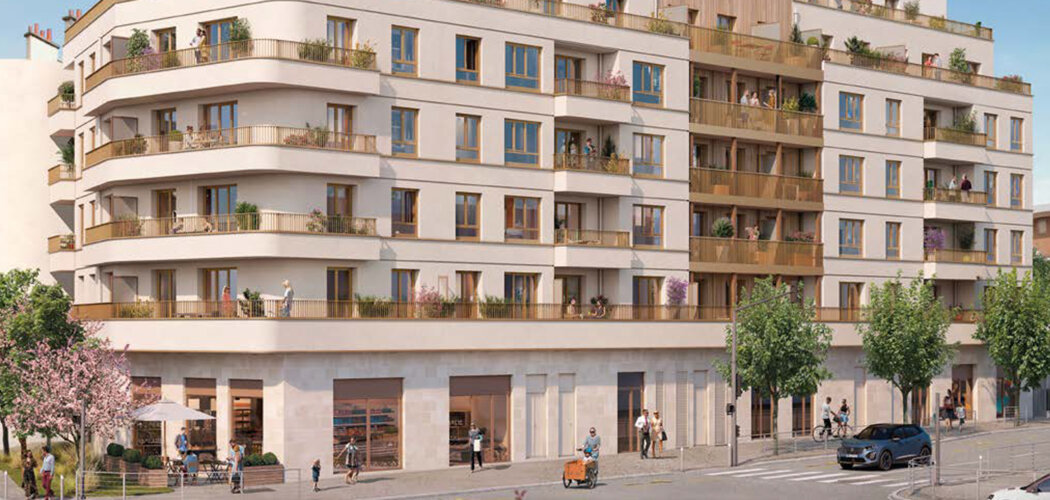 Programme immobilier neuf LE 5 RASPAIL - Bagnolet quartier résidentiel métro 11 à 5 min à vélo (93170) - Référence : 16644