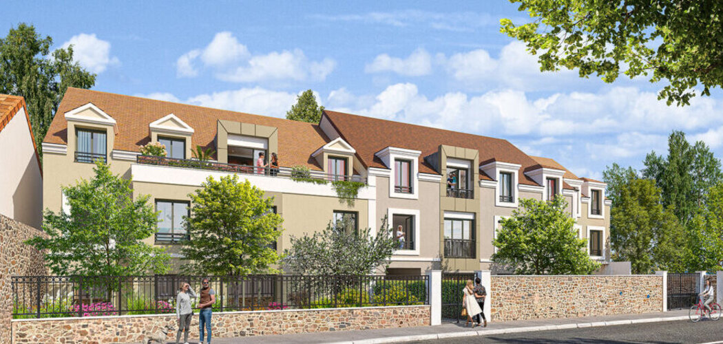 Programme immobilier neuf Le Clos de Maule - Bailly appartements neufs près de la forêt de Marly (78870) - Référence : 18193