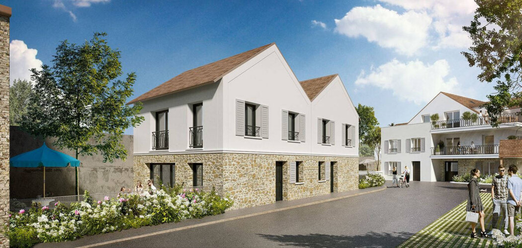 Programme immobilier neuf Le Cèdre Bleu - Ballancourt-sur-Essonne à proximité du RER D (91610) - Référence : 16524