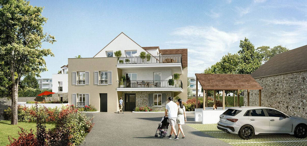 Programme immobilier neuf Le Cèdre Bleu - Ballancourt-sur-Essonne à proximité du RER D (91610) - Référence : 16524