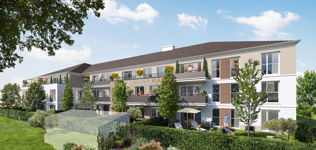 Programme immobilier neuf L'Ecrin de Pasteur - Beauchamp : logements neufs du studio au T4 proche de Paris et de la gare (95250) - Référence : 15842