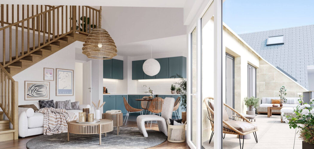Programme immobilier neuf Les Jardins de Castille - Bessancourt  proche Transilien H (95550) - Référence : 7762